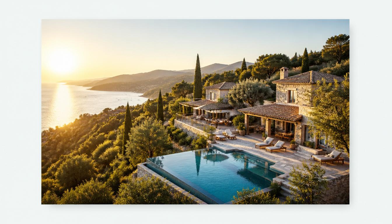 Premium Villa mit Infinity-Pool und Meerblick
